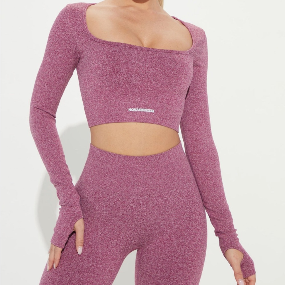 PLUM WORK OUT TOP